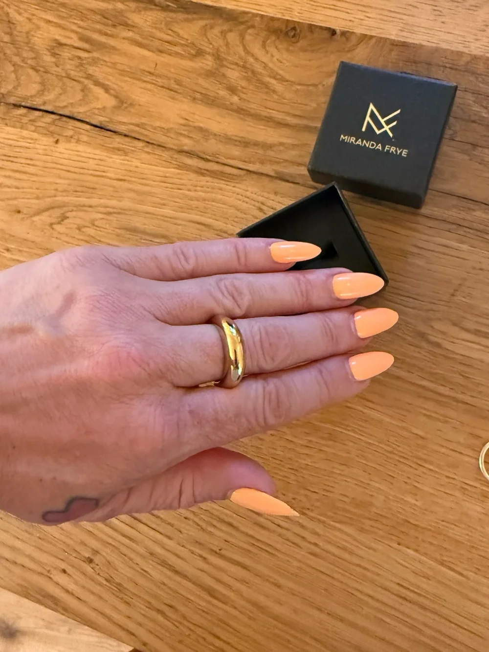 Miranda Frye Gold Dome Ring